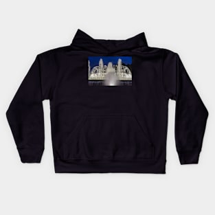 Colorful performance of Magic Fountain Kids Hoodie